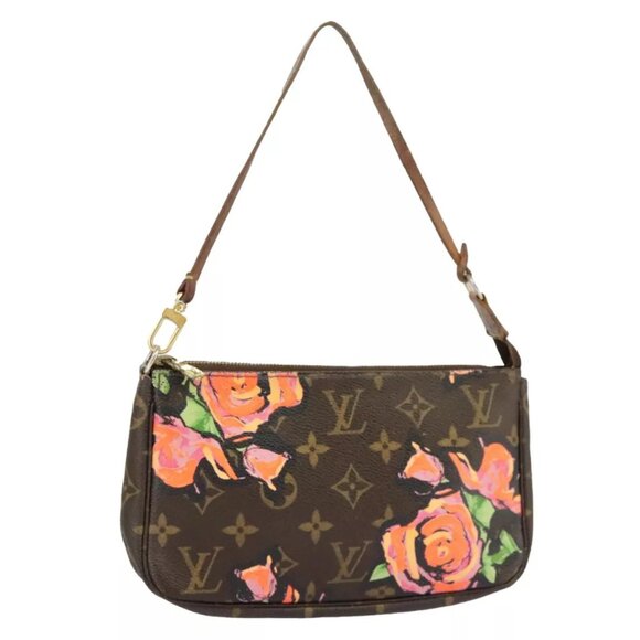 LOUIS VUITTON Monogram rose Pochette Accessoires Pouch authentic - Picture 5 of 16